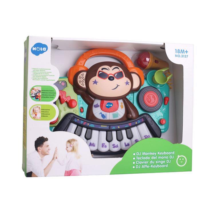 HOLA DJ MONKEY KEYBOARD 3137