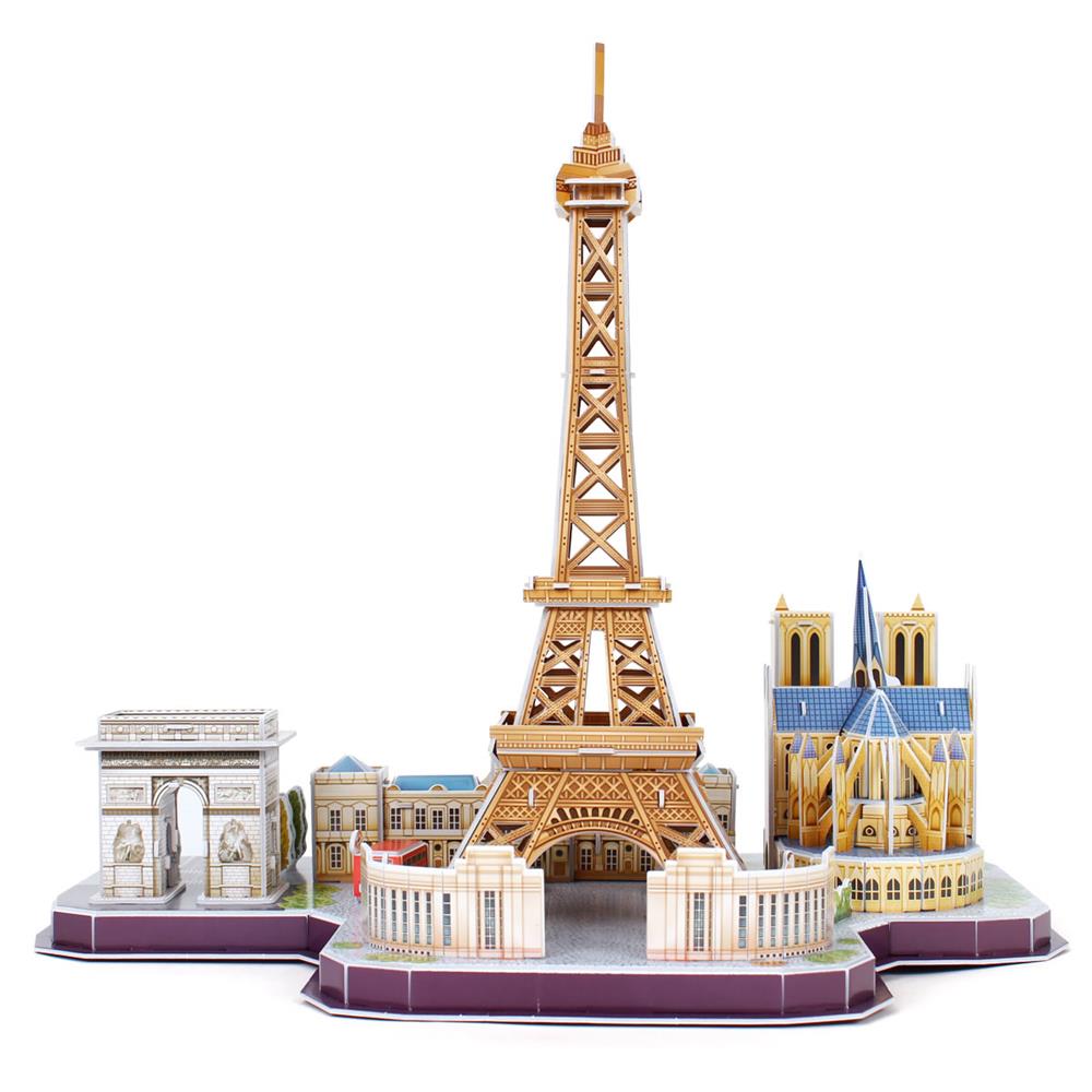 CUBICFUN PUZZLE 3D CITTÀ DEL MONDO - PARIGI 114PZ