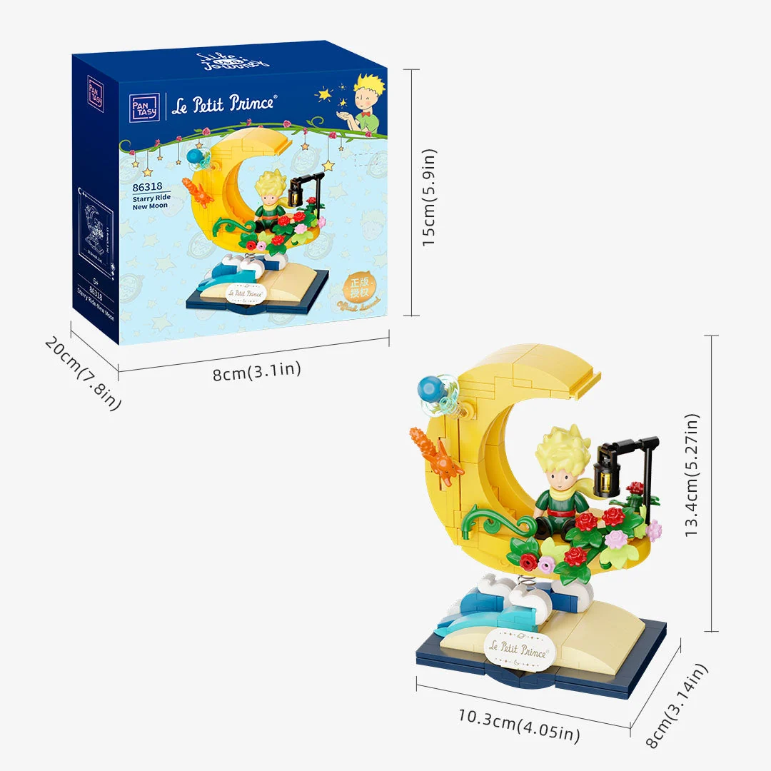 PANTASY SET DI MATTONCINI LE PETIT PRINCE - VIAGGIO STELLATO - LUNA NUOVA PAN86318