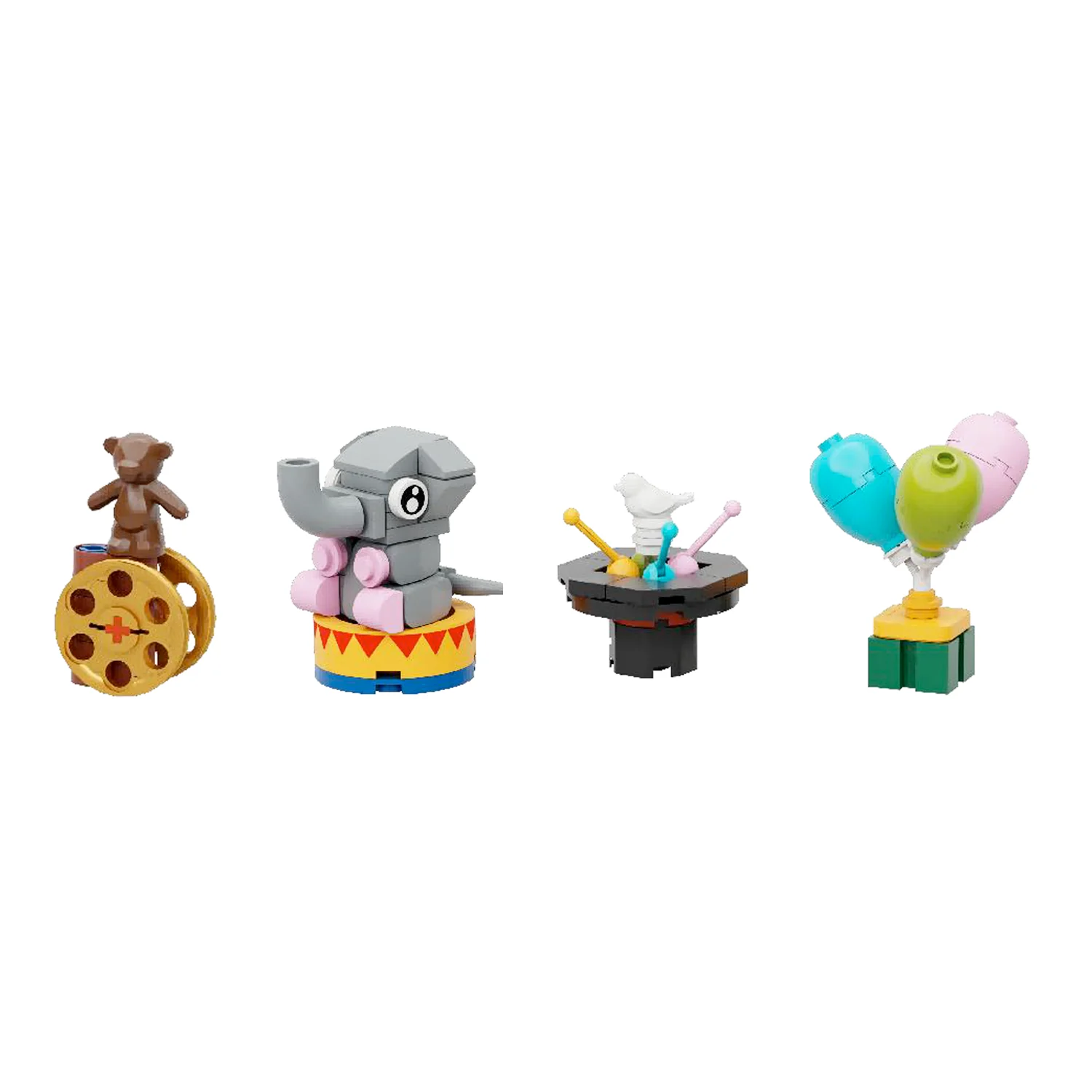 PANTASY SET DI MATTONCINI RETRÒ - GIOSTRA PARACADUTE DEL CIRCO PAN86003 PANTASY SET DI MATTONCINI RETRÒ - GIOSTRA PARACADUTE DEL CIRCO PAN86003