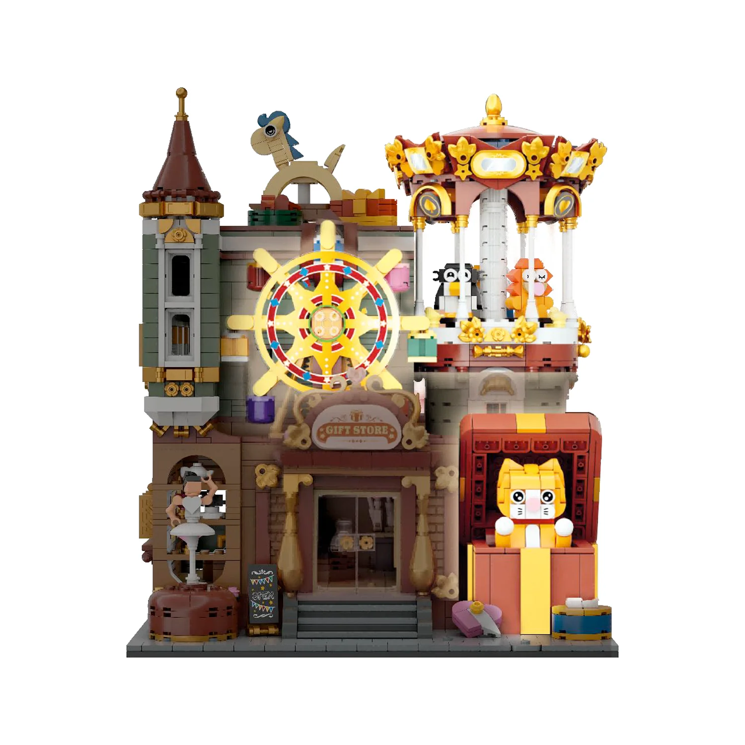 PANTASY SET DI MATTONCINI EDIFICI MODULARI - IL NEGOZIO DI REGALI PAN85043