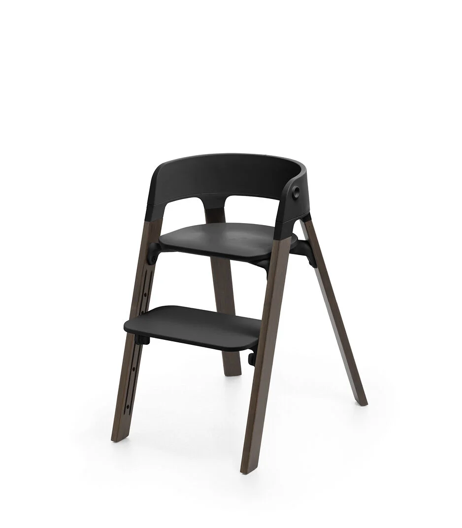 STOKKE SEGGIOLONE STOKKE® STEPS™ BLACK / WARM BROWN 692400 STOKKE SEGGIOLONE STOKKE® STEPS™ BLACK / WARM BROWN 692400