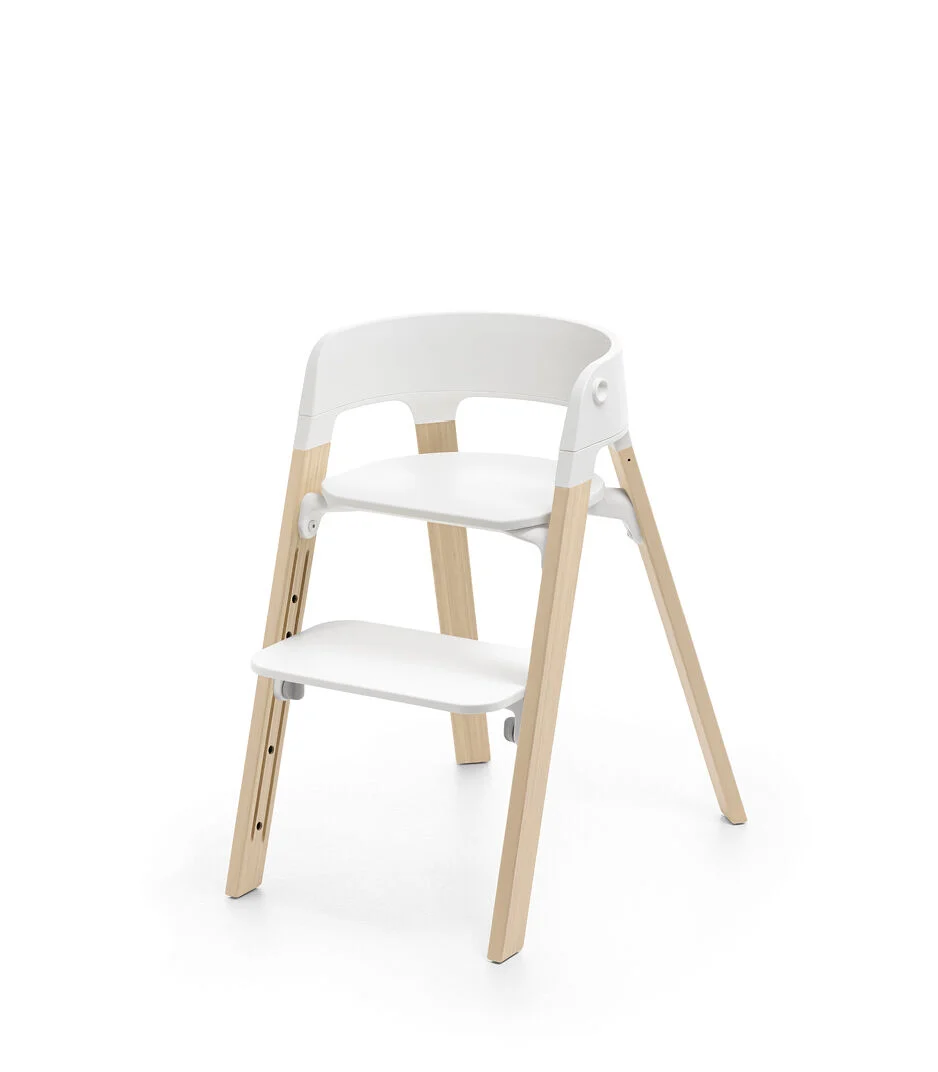 STOKKE SEGGIOLONE STEPS™ WHITE/NATURAL 692600 STOKKE SEGGIOLONE STEPS™ WHITE/NATURAL 692600