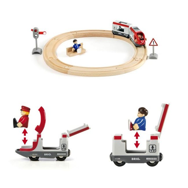 BRIO SET FERROVIA CIRCOLARE 33511