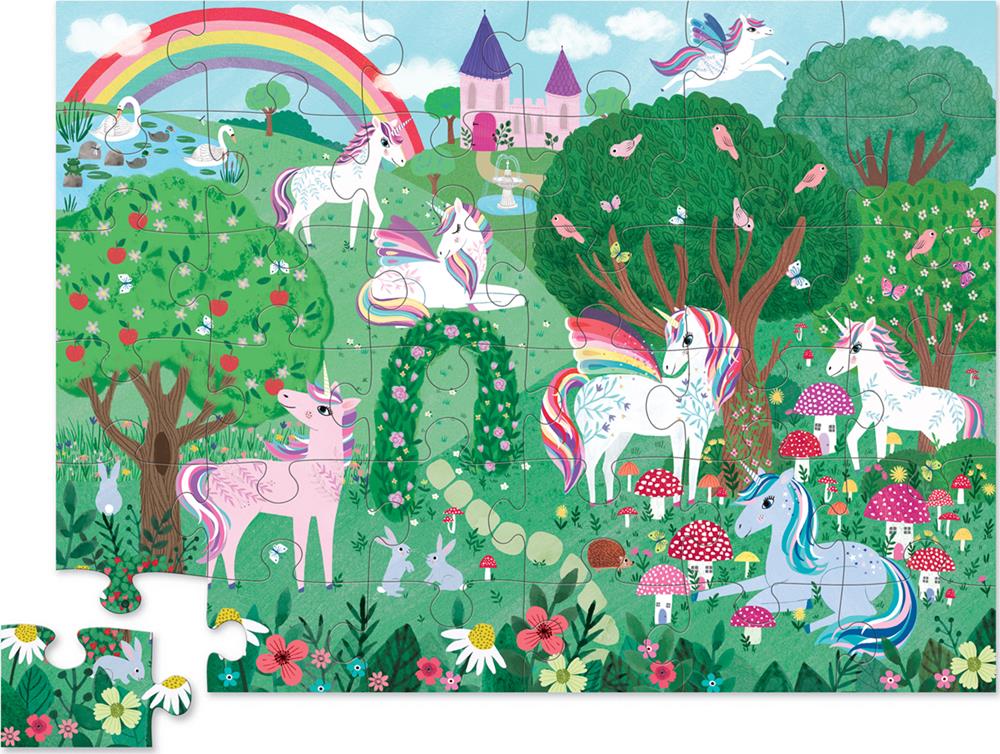 CROCODILE CREEK PUZZLE UNICORN DREAMS 36 PZ 40775