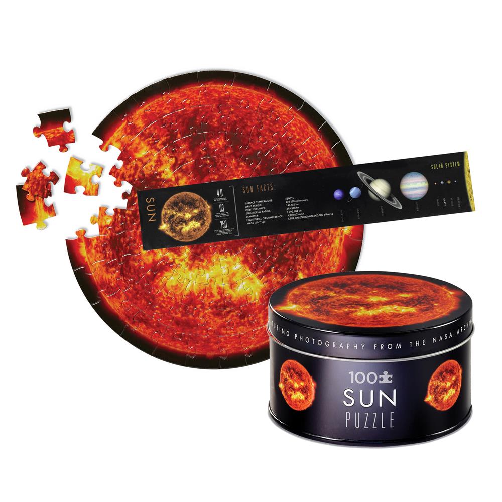 CROCODILE CREEK PUZZLE SUN - NASA TIN 100PZ 43302