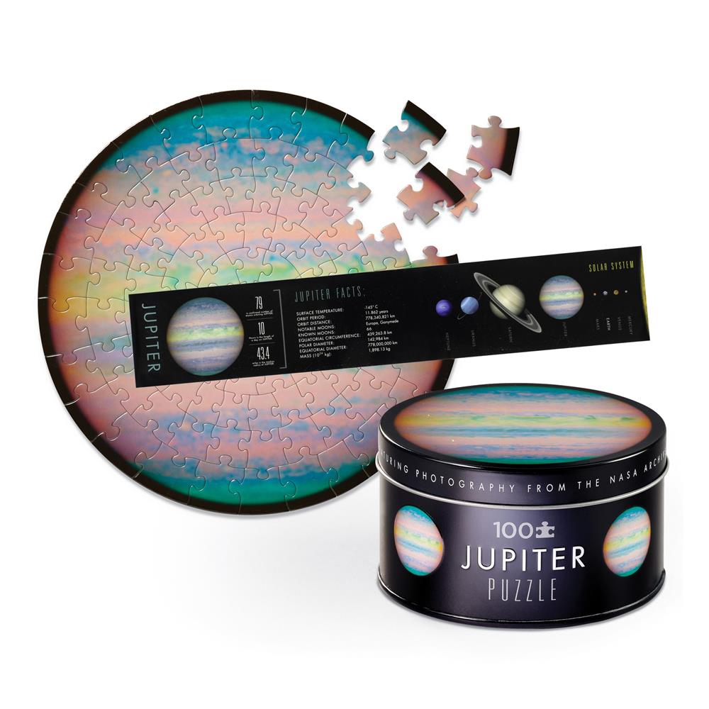 CROCODILE CREEK PUZZLE JUPITER - NASA TIN 100PZ 43303