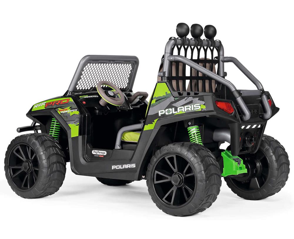 PEG PEREGO AUTO ELETTRICA POLARIS RZR PRO GREEN SHADOW IGOD0601