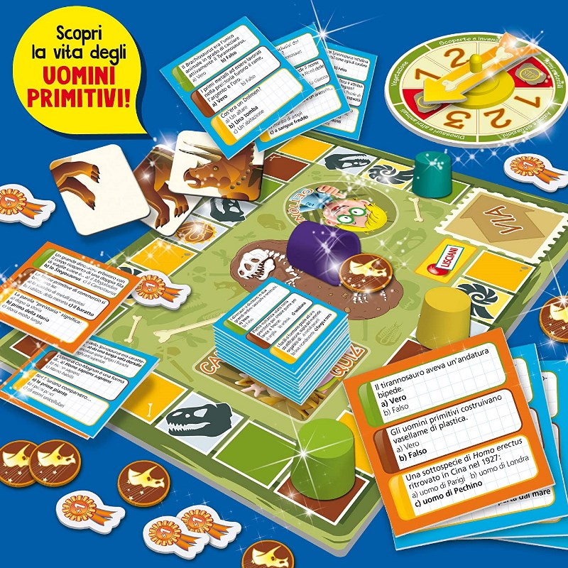 LISCIANI GIOCHI I'M A GENIUS DINOSAURI E PRIMITIVI 48922