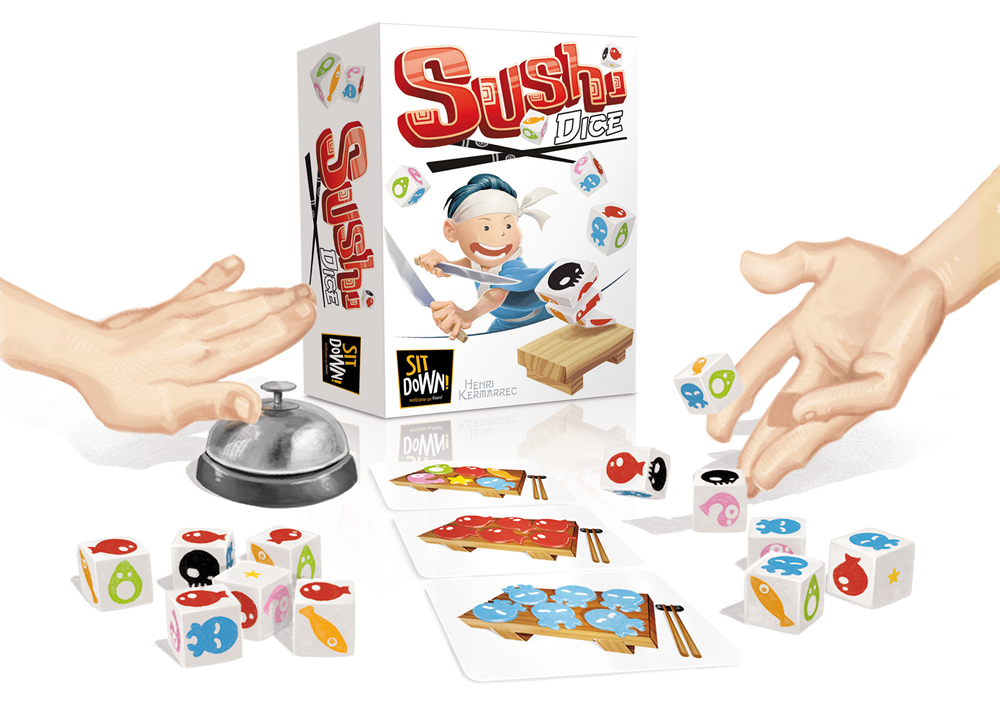 GHENOS GAMES SUSHI DICE GHE038