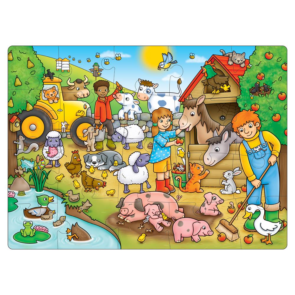 ORCHARD CHI C’È NELLA FATTORIA? - PUZZLE 20 PZ ORC0302