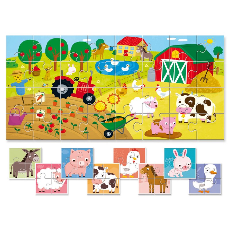 LUDATTICA DUDU'BABY PUZZLE LA FATTORIA 20514