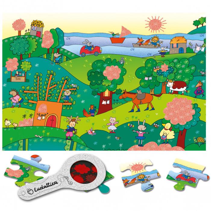 LUDATTICA NEL BOSCO CON GIULIO CONIGLIO SECRET PUZZLE 24PZ 22136