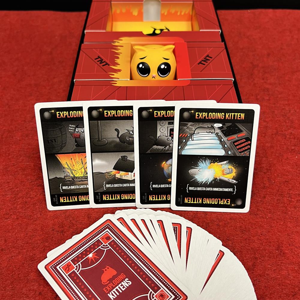 ASMODEE EXPLODING KITTENS ED. CAT BURGLAR 8646