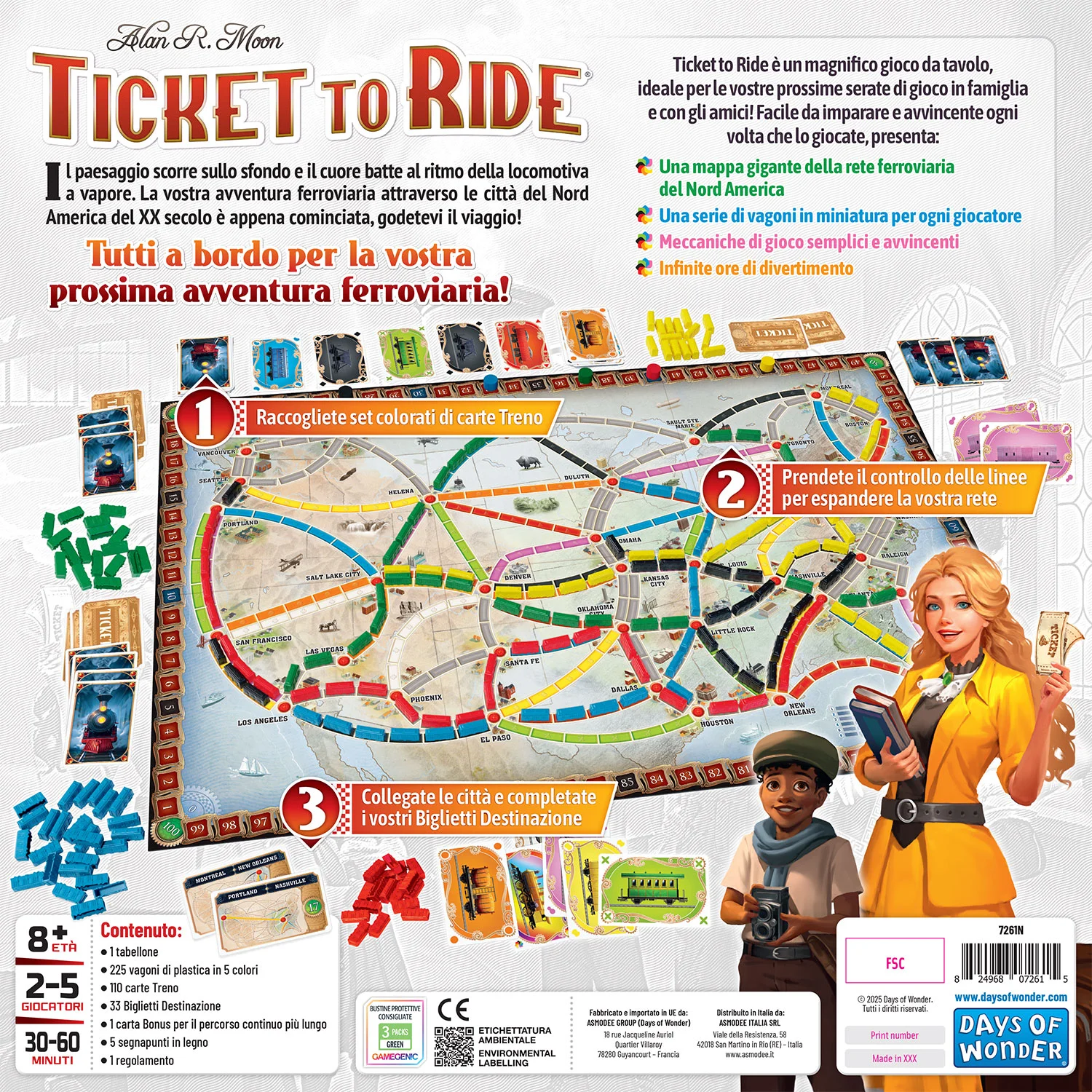 ASMODEE TICKET TO RIDE 8715