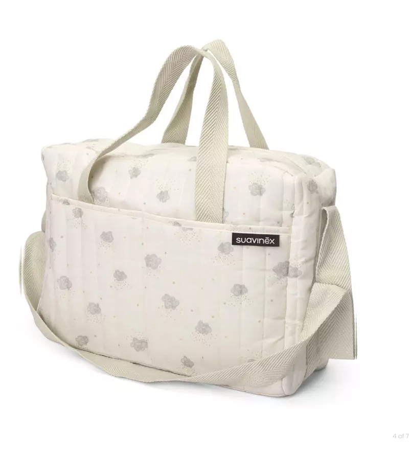 SUAVINEX BORSA COSMETICA BEIGE CON SET CURA NEONATO - 5 PRODOTTI INCLUSI 308831
