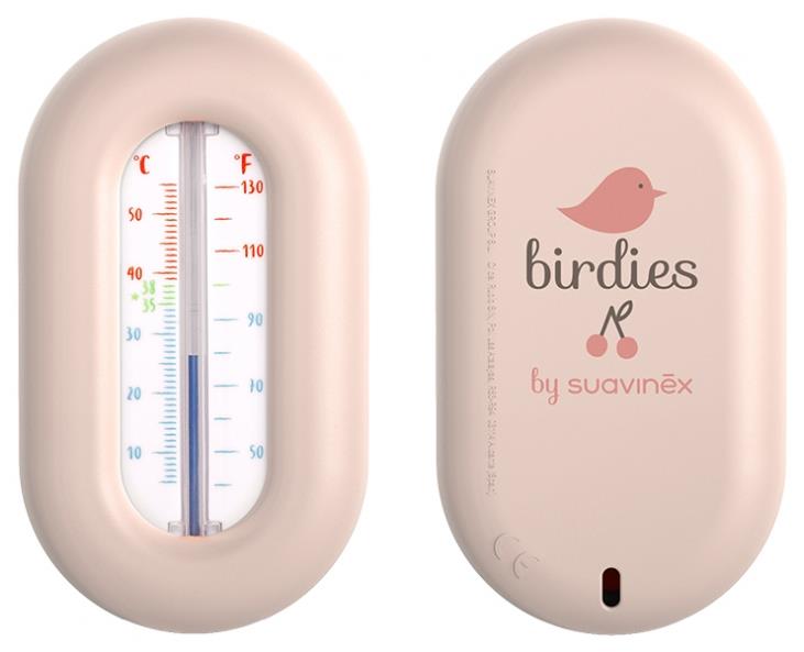SUAVINEX TERMOMETRO BIRDIES DA BAGNO ROSA 403068