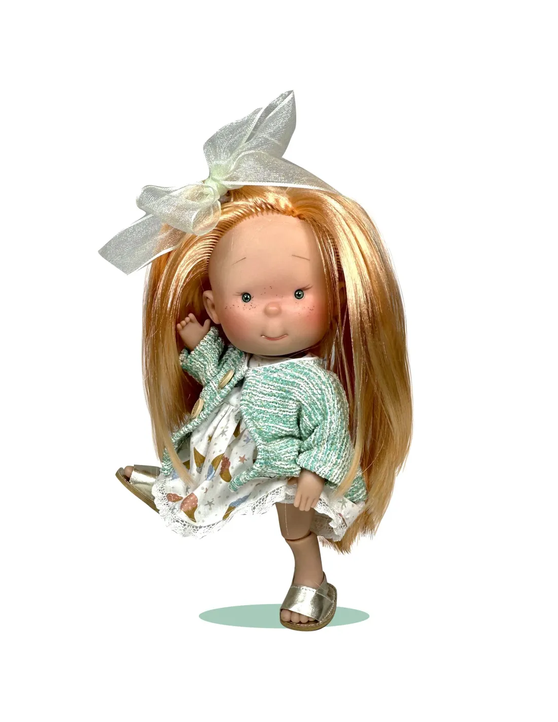 NINES D'ONIL BAMBOLA PIPPA MINT ICE CREAM 30 CM 2828