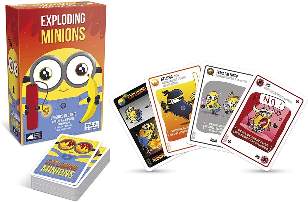 ASMODEE EXPLODING MINIONS 8546