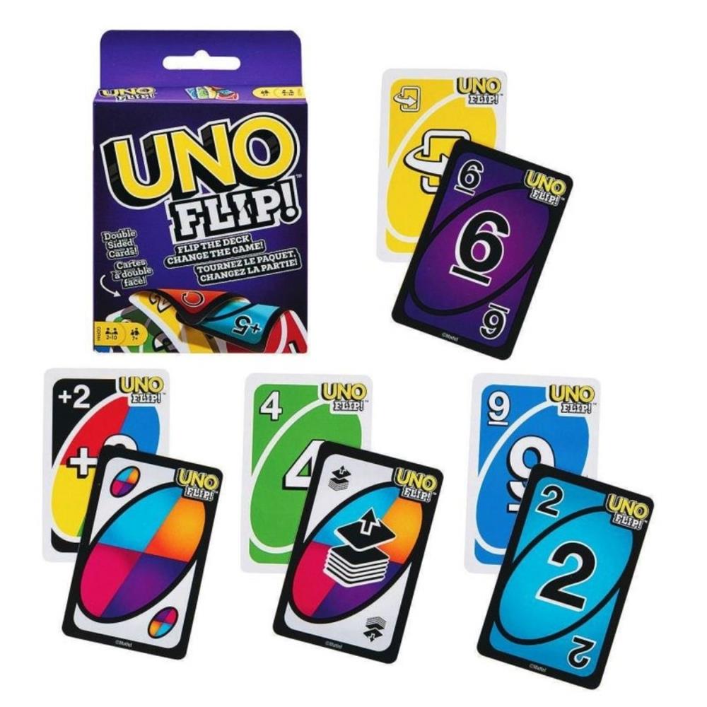 MATTEL CARTE DA GIOCO UNO FLIP
