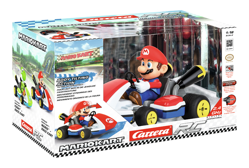 CARRERA 2,4GHZ MARIO KART(TM), MARIO - RACE KART CON SUONI 370162107X CARRERA 2,4GHZ MARIO KART(TM), MARIO - RACE KART CON SUONI 370162107X