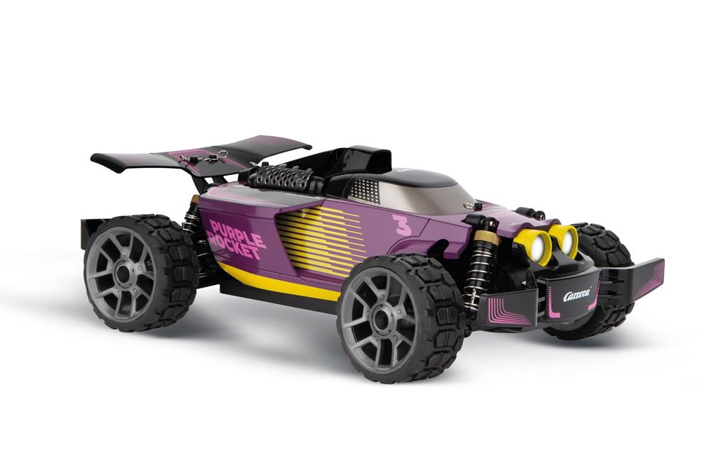 CARRERA PROFI RC 2,4GHZ BUGGY PURPLE ROCKET PX 370183025