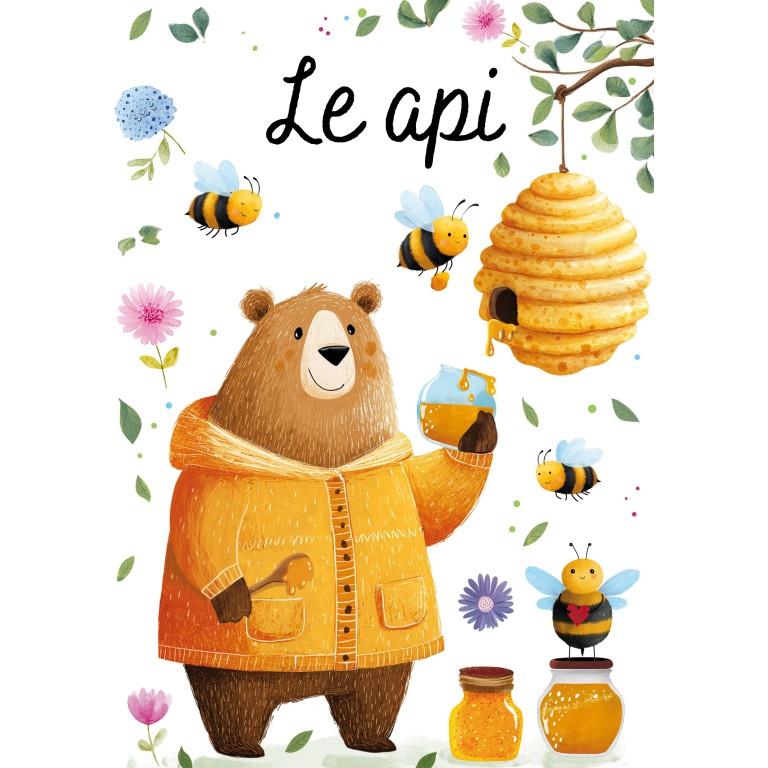 SASSI EDITORE PUZZLE MAGICO PUZZLE AD ACQUA - LE API