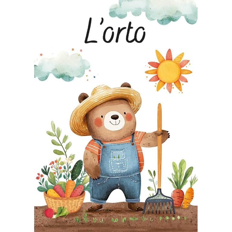 SASSI EDITORE MAGICO PUZZLE AD ACQUA - L'ORTO