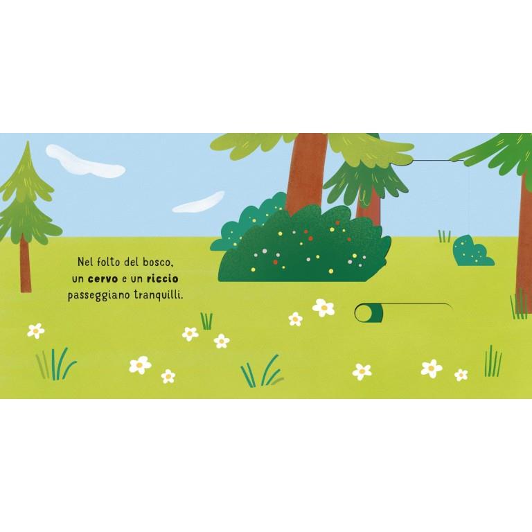 SASSI EDITORE BOARD BOOKS - SOPRI E SCOPRI - IL BOSCO