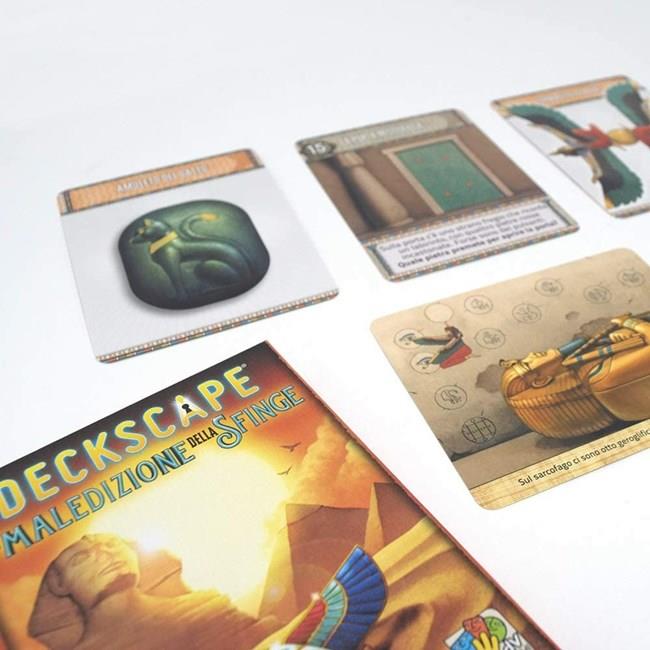 DAVINCI GIOCHI DECKSCAPE - LA MALEDIZIONE DELLA SFINGE DVG5709