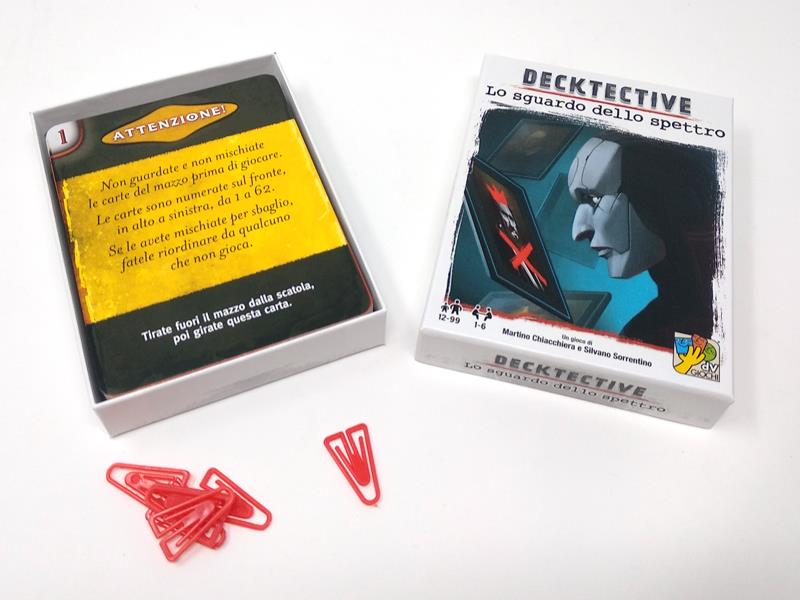 DAVINCI GIOCHI DECKTECTIVE - LO SGUARDO DELLO SPETTRO DVG5719 DAVINCI GIOCHI DECKTECTIVE - LO SGUARDO DELLO SPETTRO DVG5719