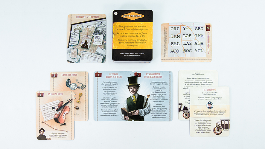 DAVINCI GIOCHI DECKTECTIVE - ARRESTATE SHERLOCK HOLMES! DVG5753