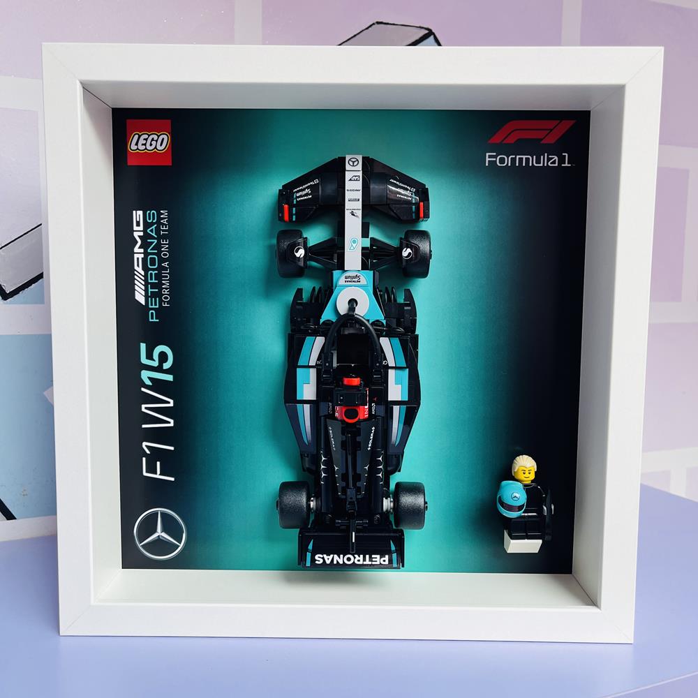 BRICK FRAME CORNICE CLASSIC FRAME PER SET LEGO SPEED CHAMPIONS 77244 - BIANCA BRICK FRAME CORNICE CLASSIC FRAME PER SET LEGO SPEED CHAMPIONS 77244 - BIANCA