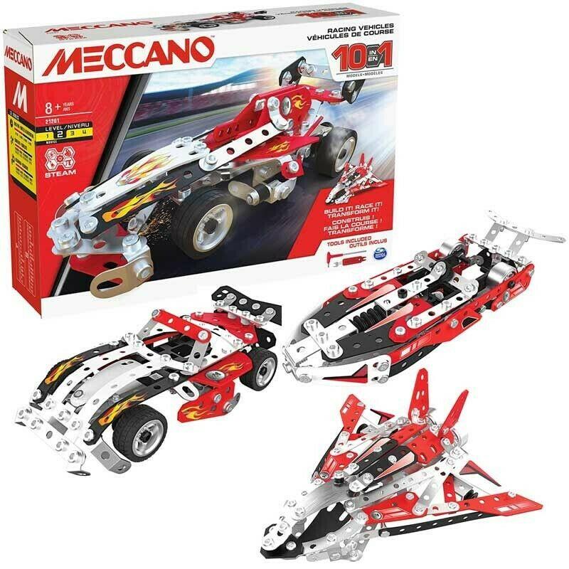 MECCANO MULTI MODELLO DA 10 VEICOLI DA GARA 6060104