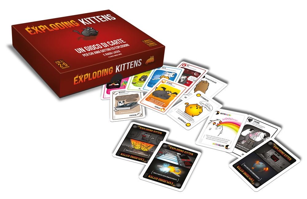 ASMODEE EXPLODING KITTENS 8615