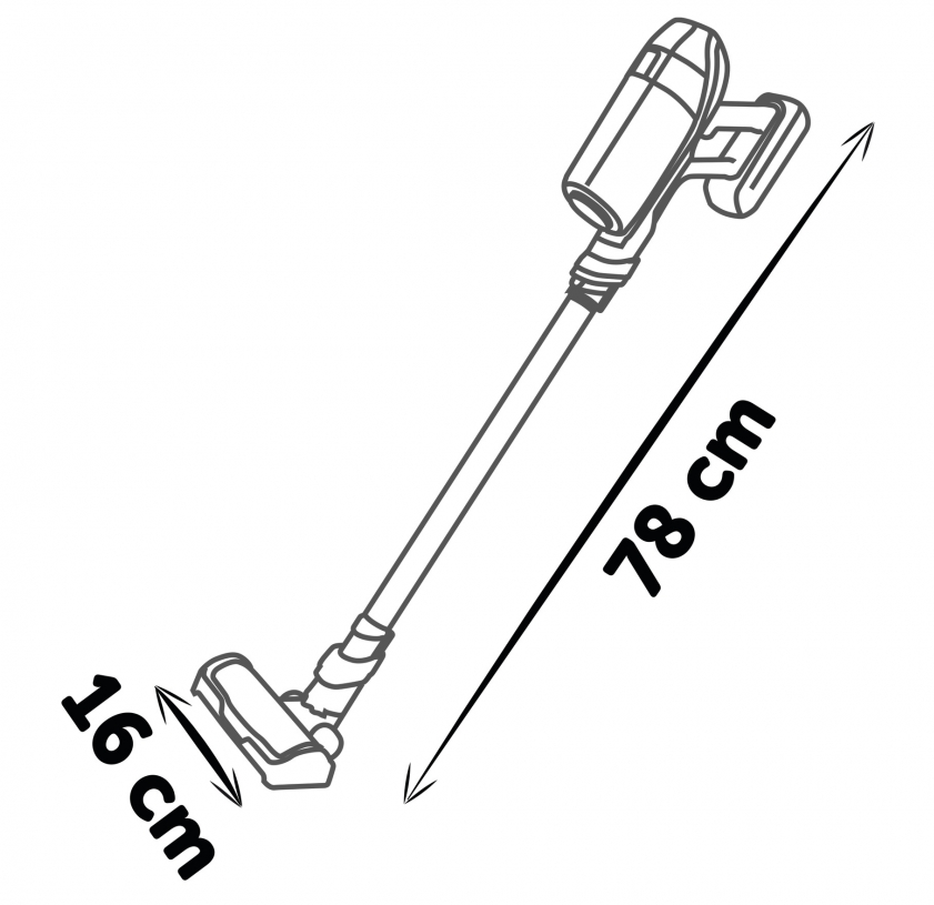 SMOBY TOYS ASPIRAPOLVERE ROWENTA X FORCE FLEX CON SUONI