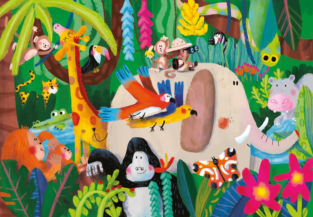 VILAC LIBRO PUZZLE IN LEGNO - AVVENTURE 7912
