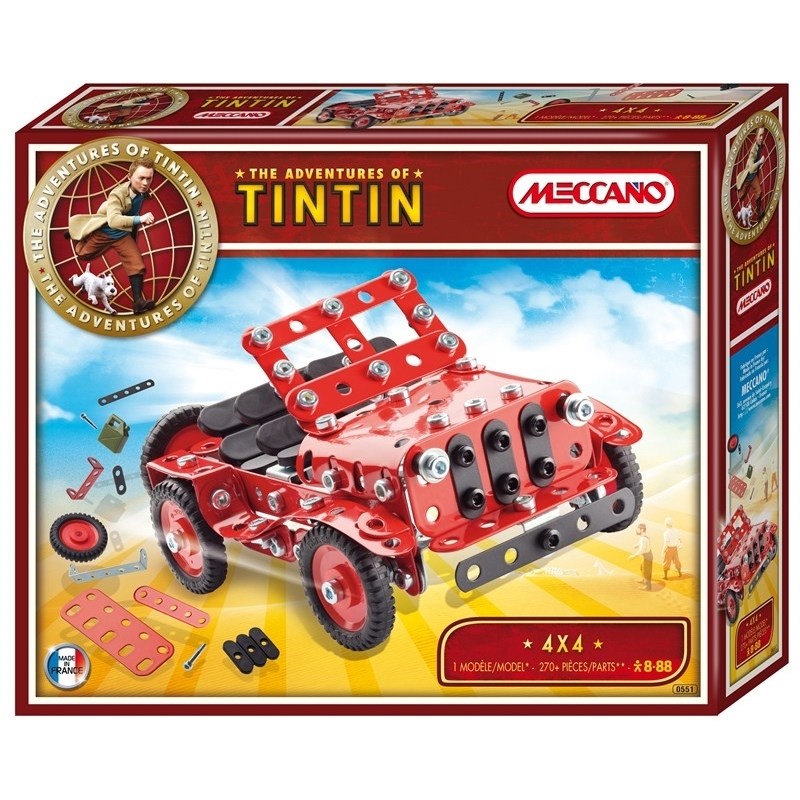 MECCANO TINTIN 4x4 830551