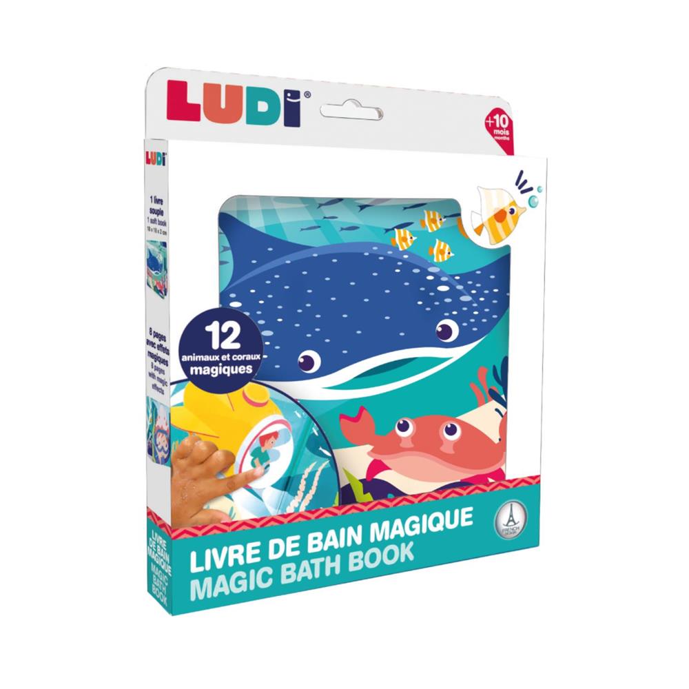 LUDI LIBRO MAGICO MULTICOLORE PER IL BAGNO 40083