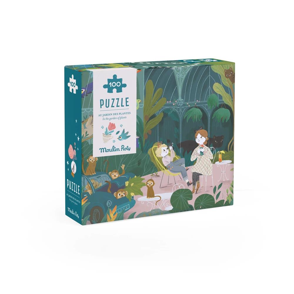 MOULIN ROTY PUZZLE NEL GIARDINO DELLE PIANTE PARIGI 100PZ 642440