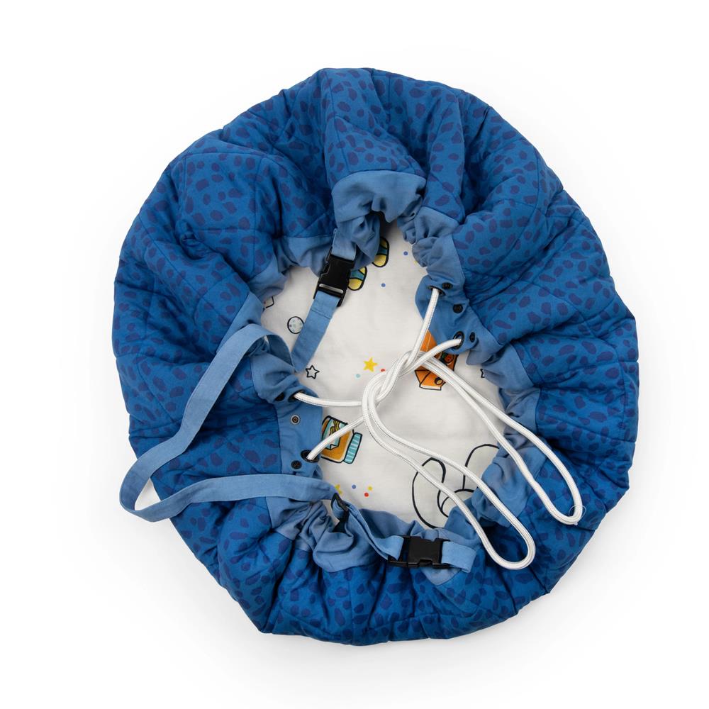 MOULIN ROTY TAPPETO DA GIOCO E SACCO PORTA GIOCHI, PUCE E PILOU 684079