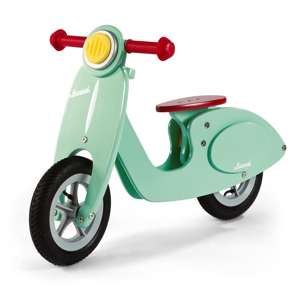 JANOD BICICLETTA SCOOTER COLOR MENTA IN LEGNO J03243