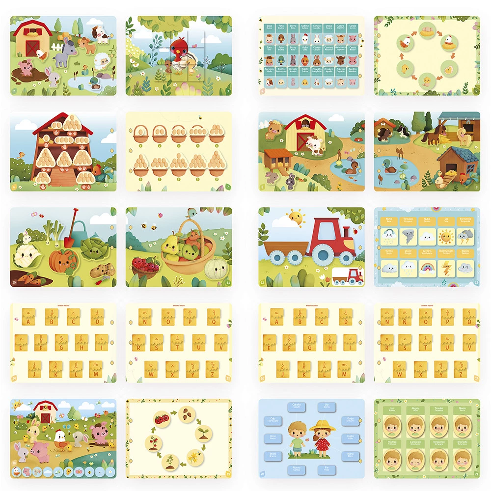JANOD FATTORIA - BUSY BOOK FATTORIA SP/IT J03337 JANOD FATTORIA - BUSY BOOK FATTORIA SP/IT J03337