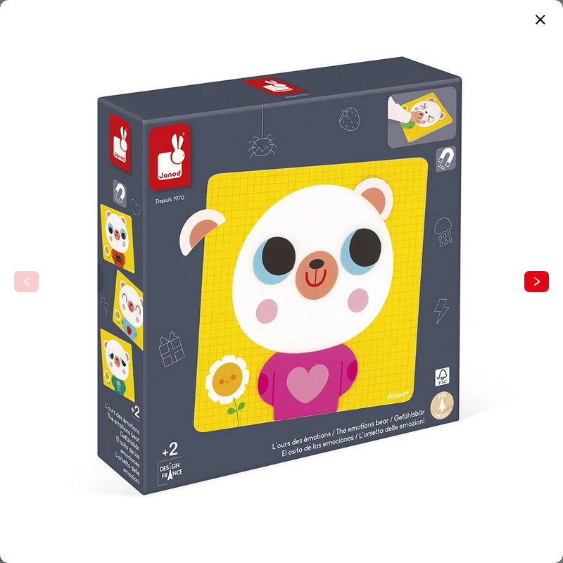 JANOD GIOCO MAGNETICO - L'ORSO EMOTIVO J05447 JANOD GIOCO MAGNETICO - L'ORSO EMOTIVO J05447