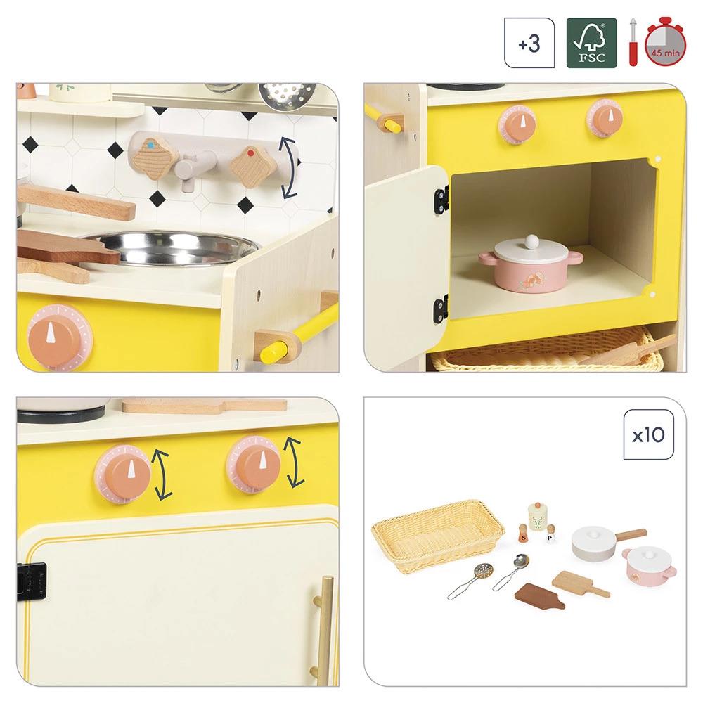 JANOD CUCINA IN LEGNO NONNA SOLE J06641