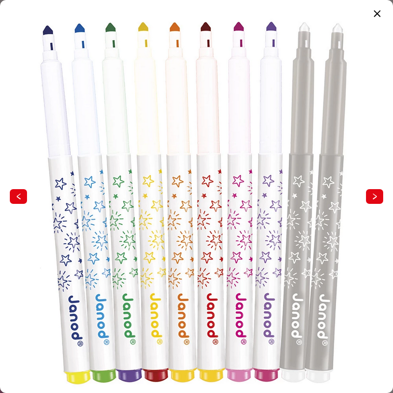 JANOD PENNE MAGICHE IN FELTRO X10 J07413 JANOD PENNE MAGICHE IN FELTRO X10 J07413