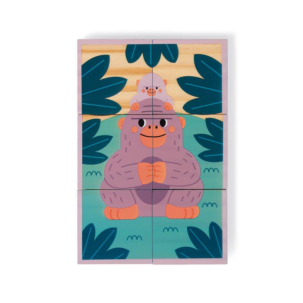 JANOD BLOCCHI DI LEGNO ANIMALI J06822