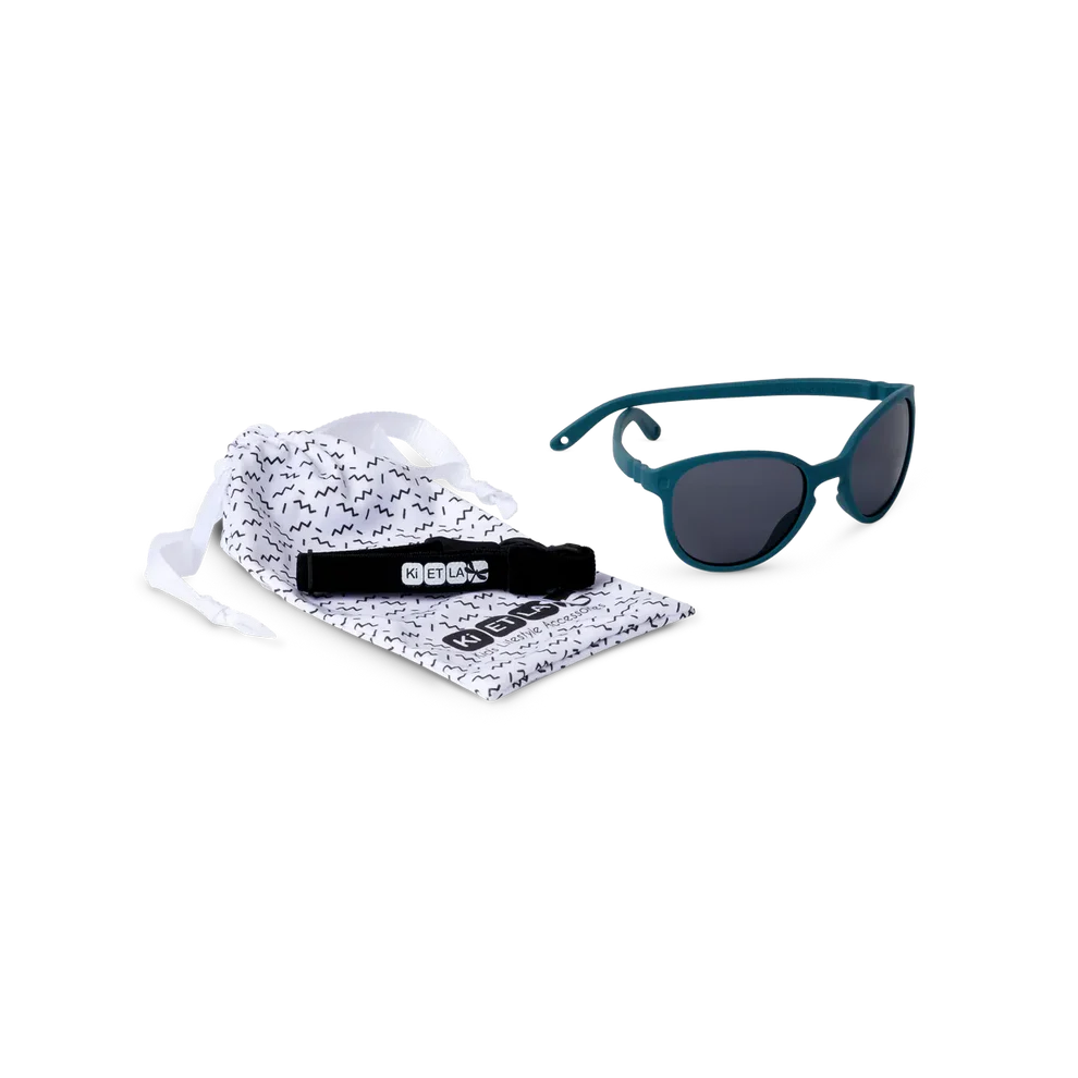 KI ET LA OCCHIALI DA SOLE WAZZ PEACOCK GREEN 2-4 ANNI WA3SUNPEACK