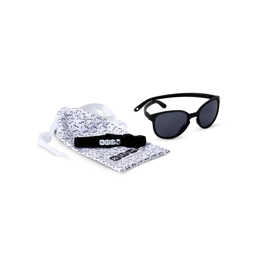 KI ET LA OCCHIALI DA SOLE WAZZ BLACK 2-4 ANNI WA3SUNBLACK
