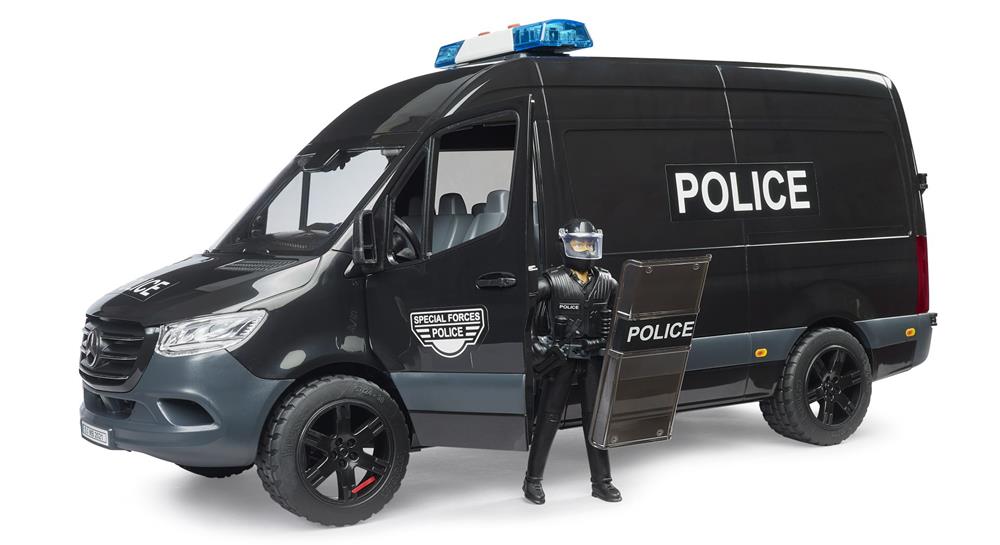 BRUDER MB SPRINTER FORZE SPECIALI POLIZIA 2685